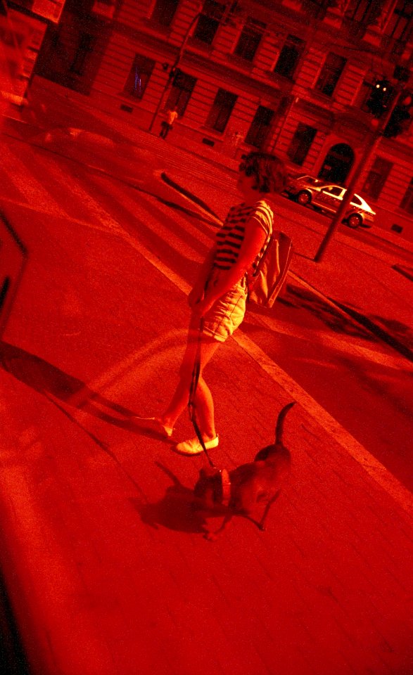 Vilia - Redscale - Girl with a Dog