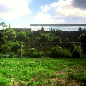 Pentacon Six + MC Biometar 2,8/120 - Abandoned Soccer Stadium in Brno 04