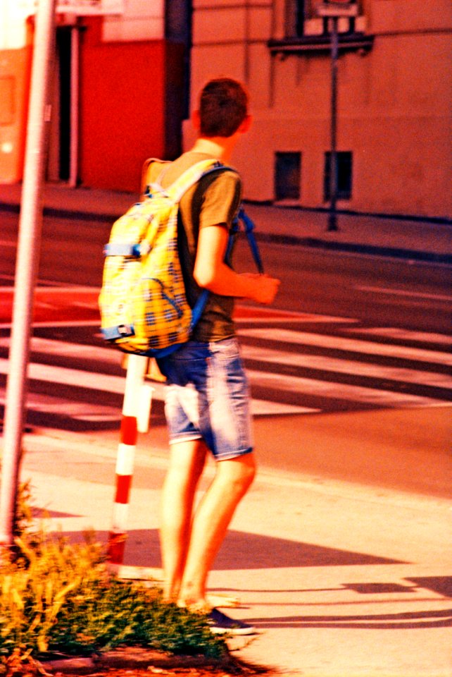 Praktica MTL 5 + Pentacon Electric 4/200 MC - Young Man 1