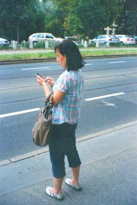 Vilia - Woman with a Phone photo