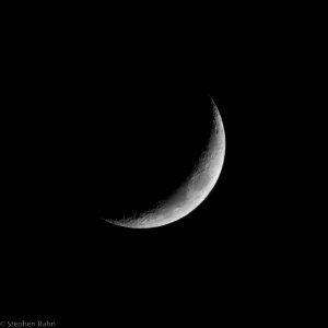 Waxing Crescent - 16% Full