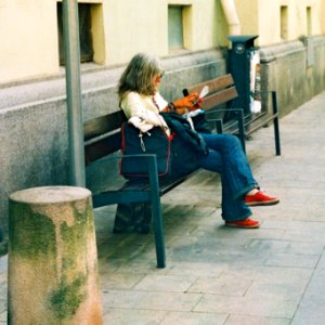 Praktica MTL 5 +  Helios 44-2 2/58 - Reader on the Bench