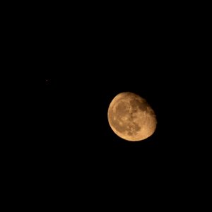 Moon and Mars on 9-5-20