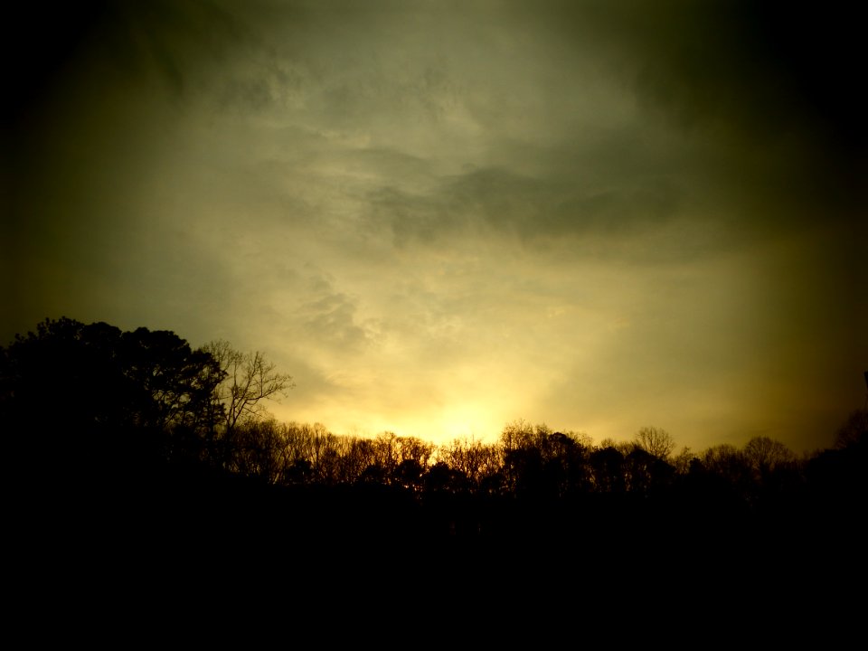 Sunset on March 29th, 2013