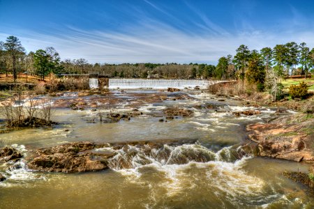 HDR shot from High Falls State Park on 2-24-19