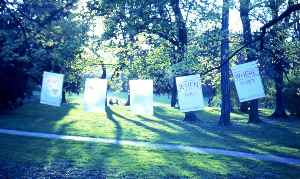 Praktica MTL 5 + Helios 44-2 2/58 - Lužánky Park with a Theatre Advertiment photo