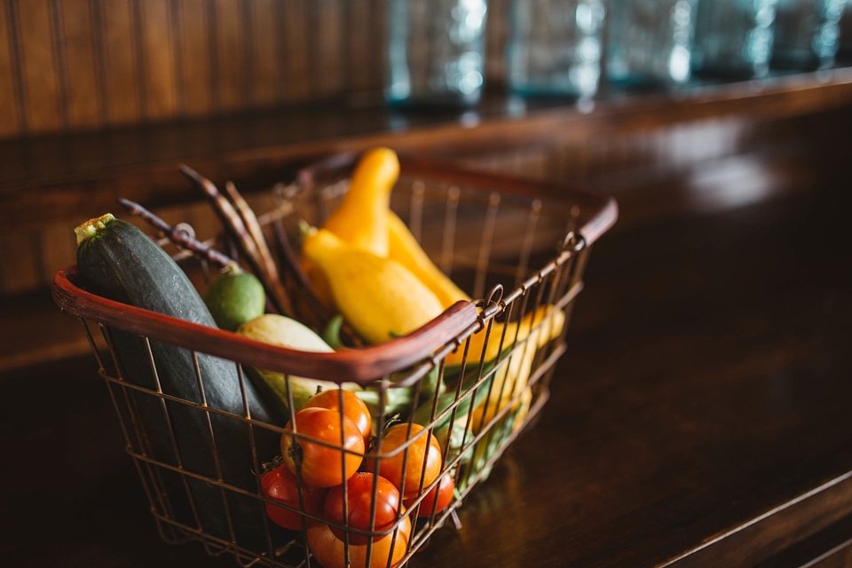 Fresh organic healthy