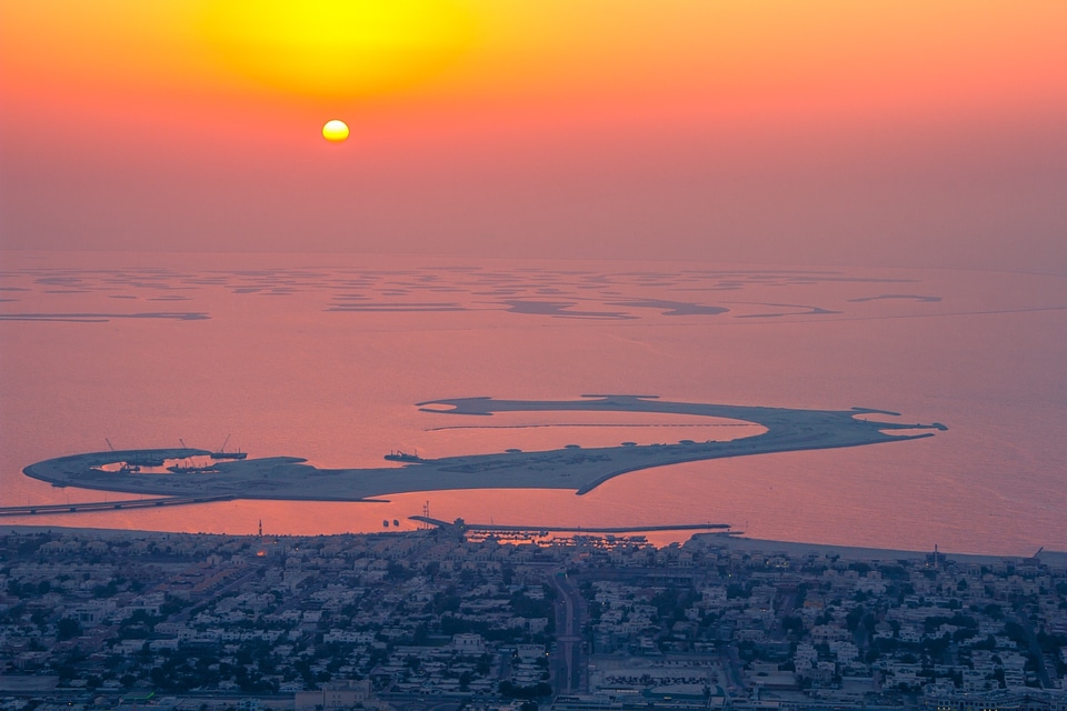 City cityscape horizon photo