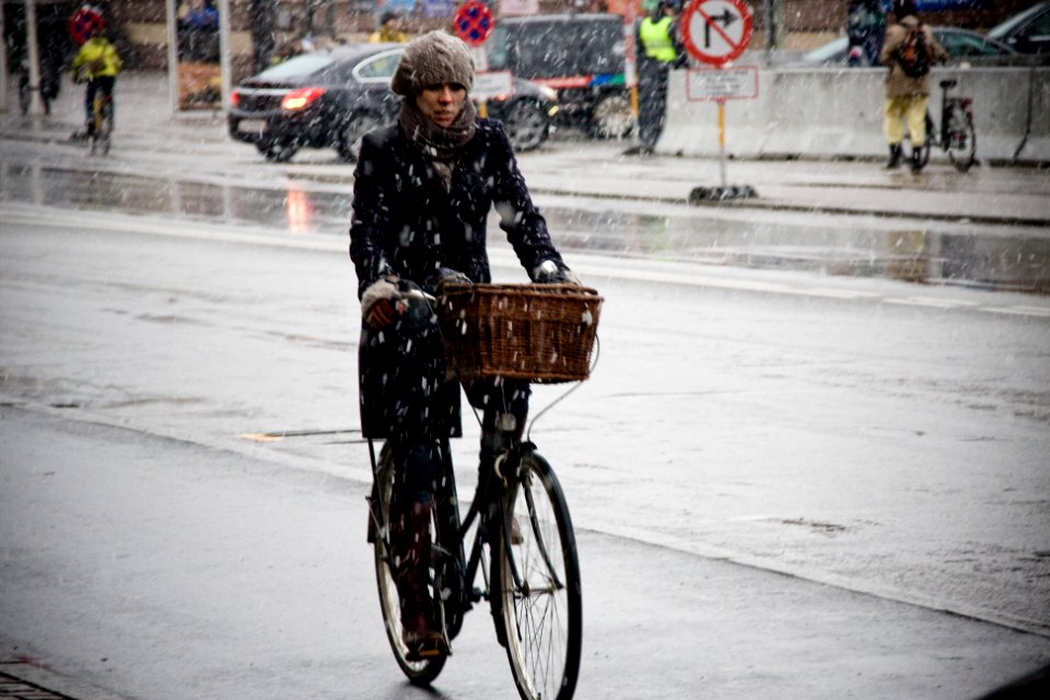 Snowpenhagen - Cycling in Winter in Copenhagen photo