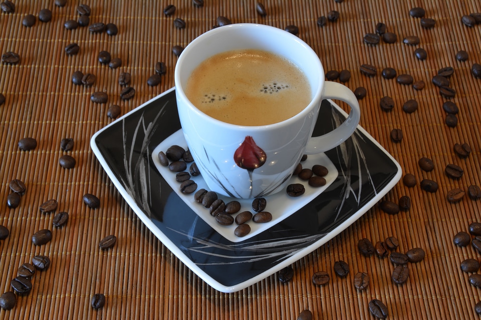 Caffeine aroma brown