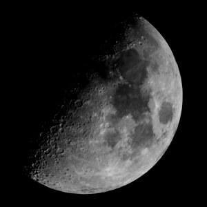 First Quarter Moon - November 10th, 2013