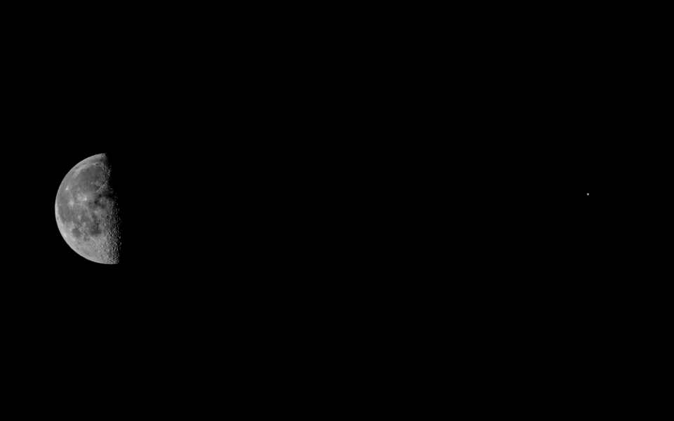 Moon and Jupiter on 3-27-19