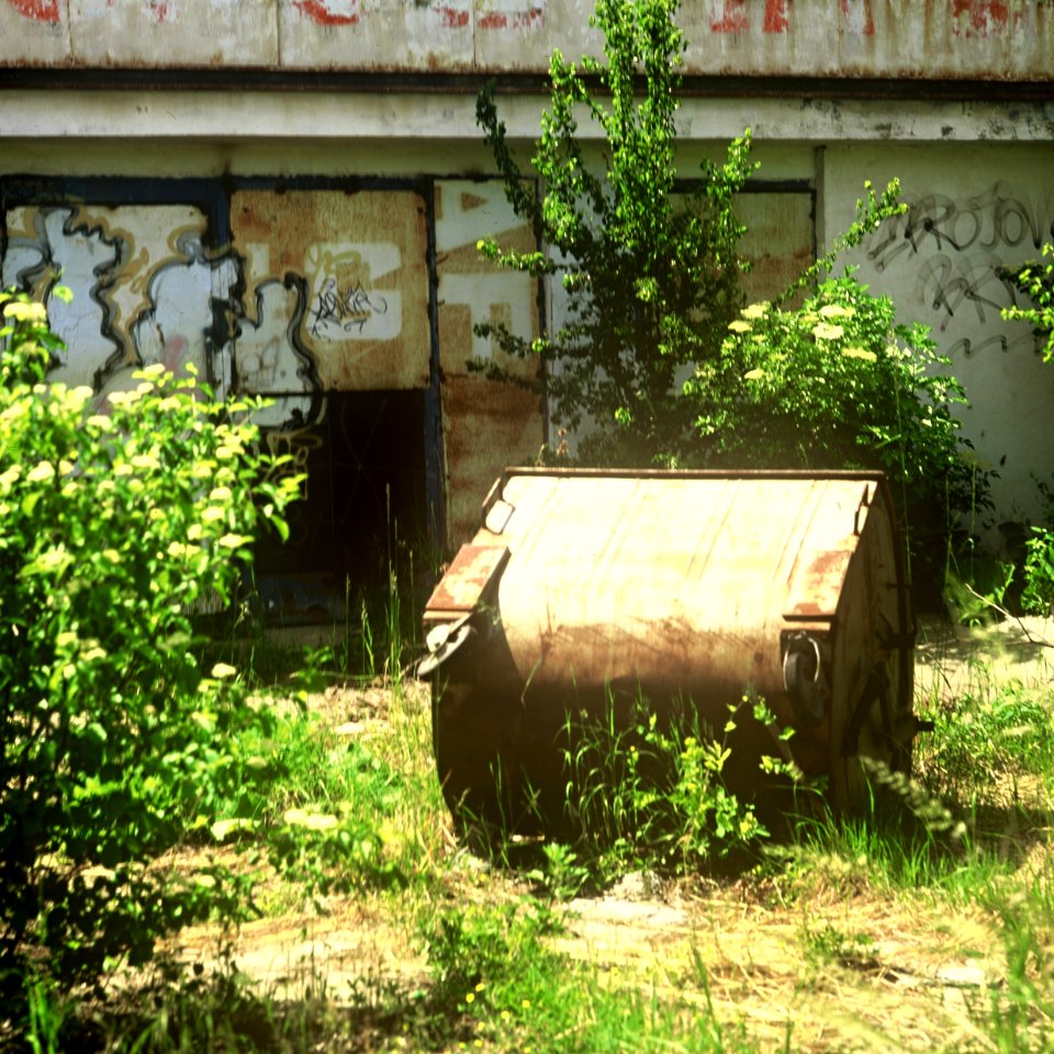 Pentacon Six + MC Biometar 2,8/120 - Abandoned Soccer Stadium in Brno 07