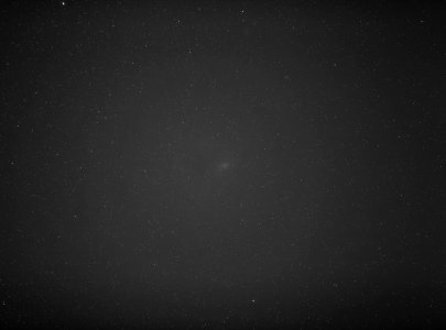M33 - Triangulum Galaxy in Black and White