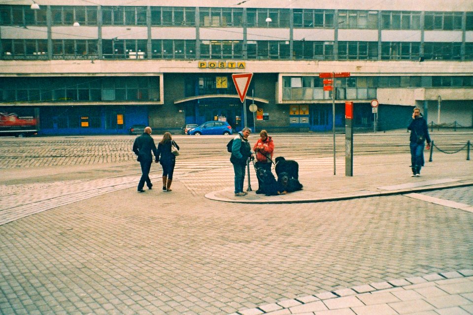 Vilia - In front of Post Office