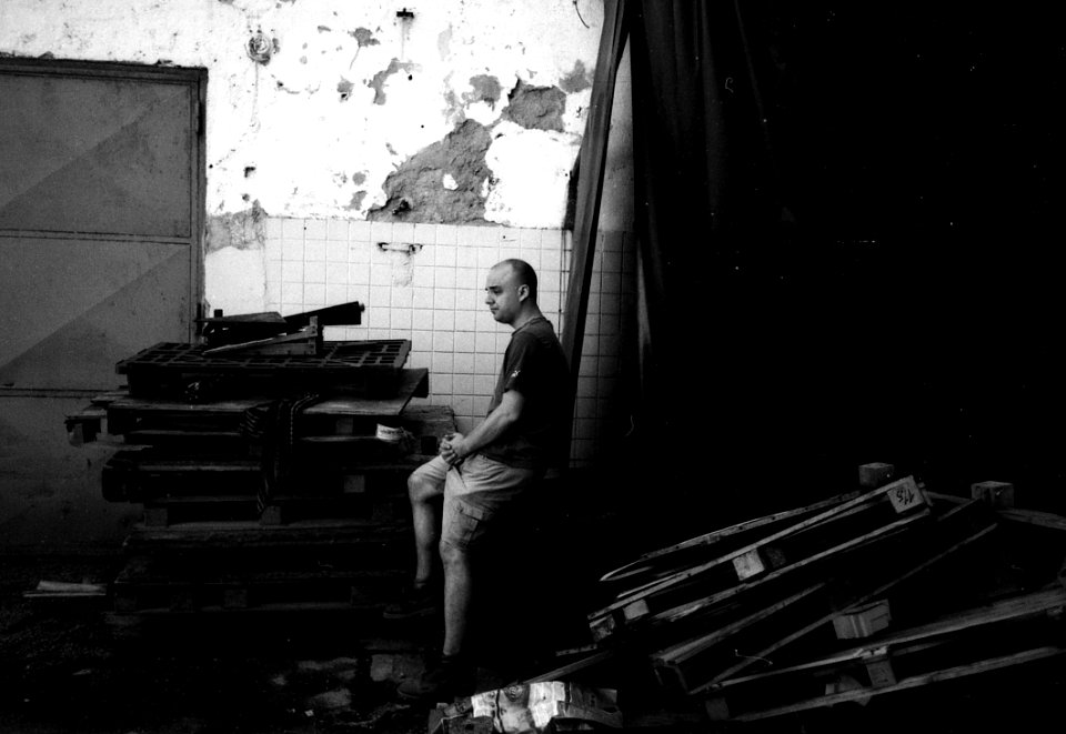 Ricoh XF-30D - Jirka at Lunch Break