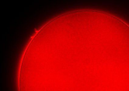 Sun in Hydrogen-Alpha on 3-3-18