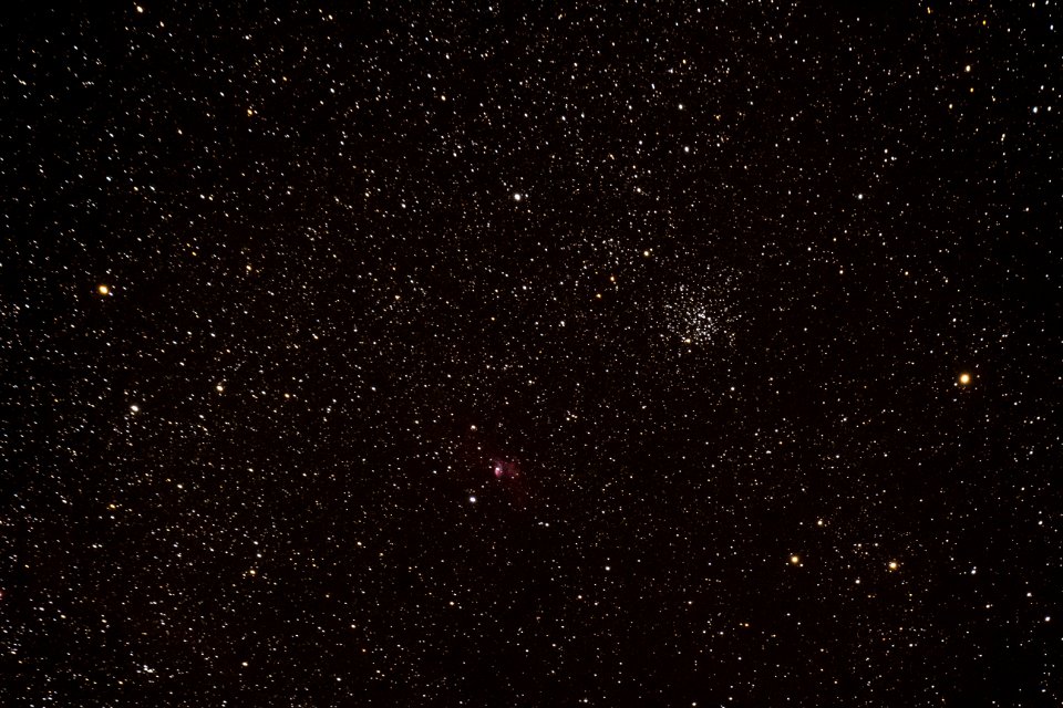Bubble Nebula and M52