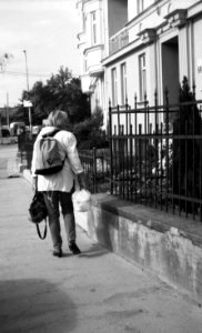 Beirette VSN - Woman at Drobného Street