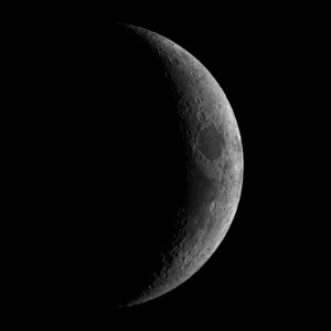 Waxing Crescent Moon on 12-18-20 photo