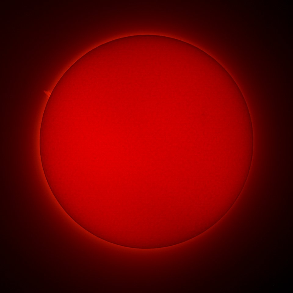 Sun in Hydrogen-Alpha on 3-2-18