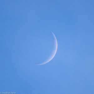 Waxing Crescent on April 2nd, 2014