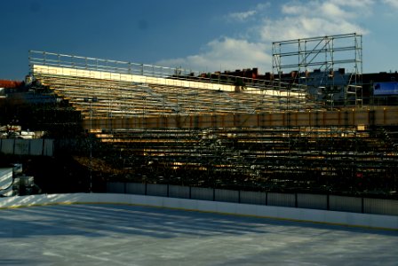 Sony Alpha A230 with MIR-1V - Construction Site of New Ice-Hockey Stadium 03
