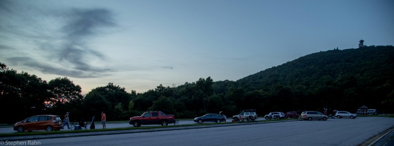 Getting ready to do some stargazing at Brasstown Bald. photo