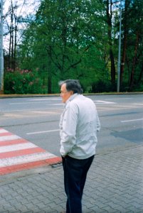 Smena Symbol - Man at Crosswalk
