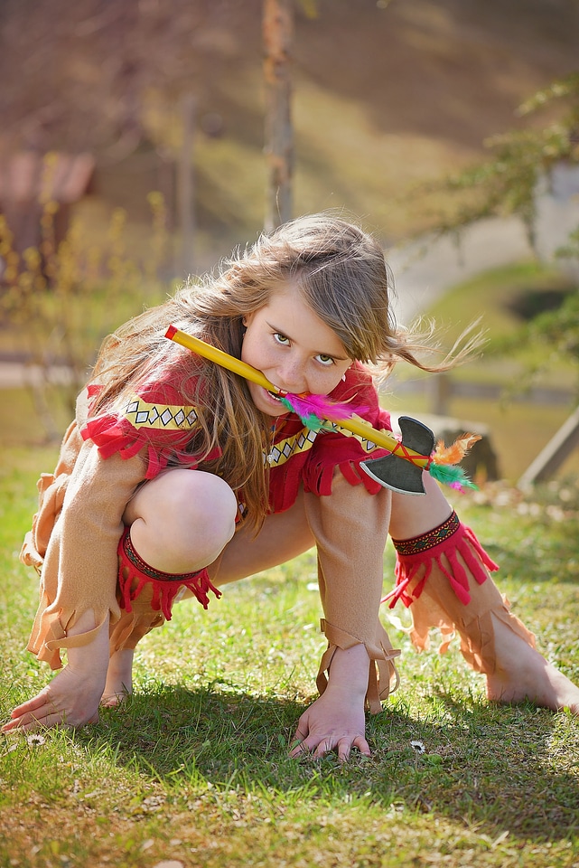 Indian play nature
