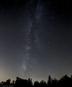 Milky Way on the Autumn Equinox photo