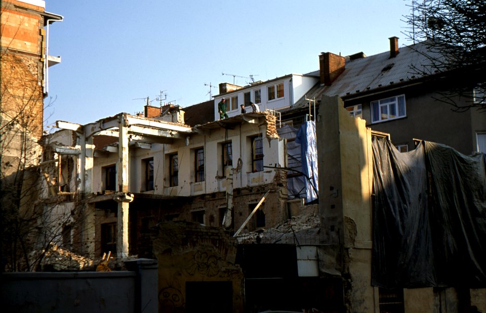 Praktica MTL3 + Helios 44-2 2/58 - Demolition SIte 1
