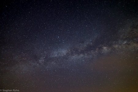 Milky Way over Brasstown Bald photo