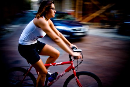 Budapest Cyclist photo