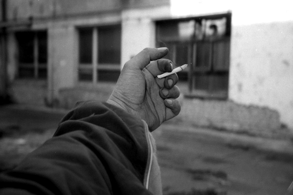 Olympus Mju II - My Hand