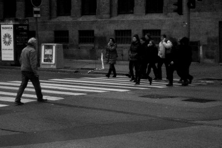 Crosswalk Scene