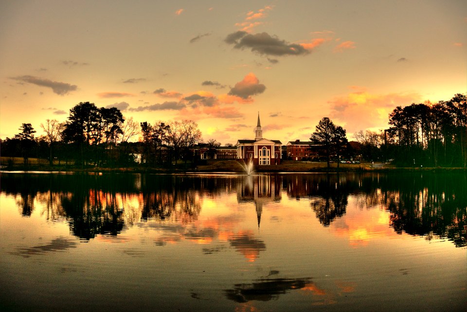 Sunset at Wesleyan College