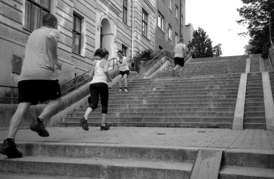 Olympus Mju II - Schodová Street 02