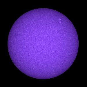 Sun in Calcium-k on 4-1-20