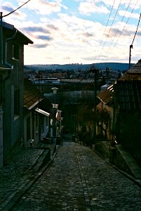 Praktica FX 3 + Edixa-Iscotar - Old Street in Brno-Lesná 3