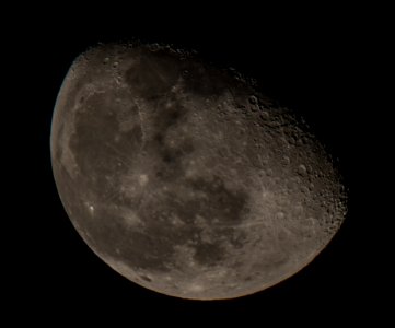 Waning Gibbous - 75% Illuminated