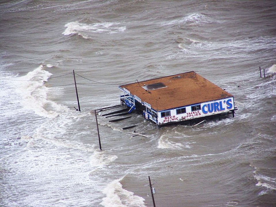 Water disaster catastrophe