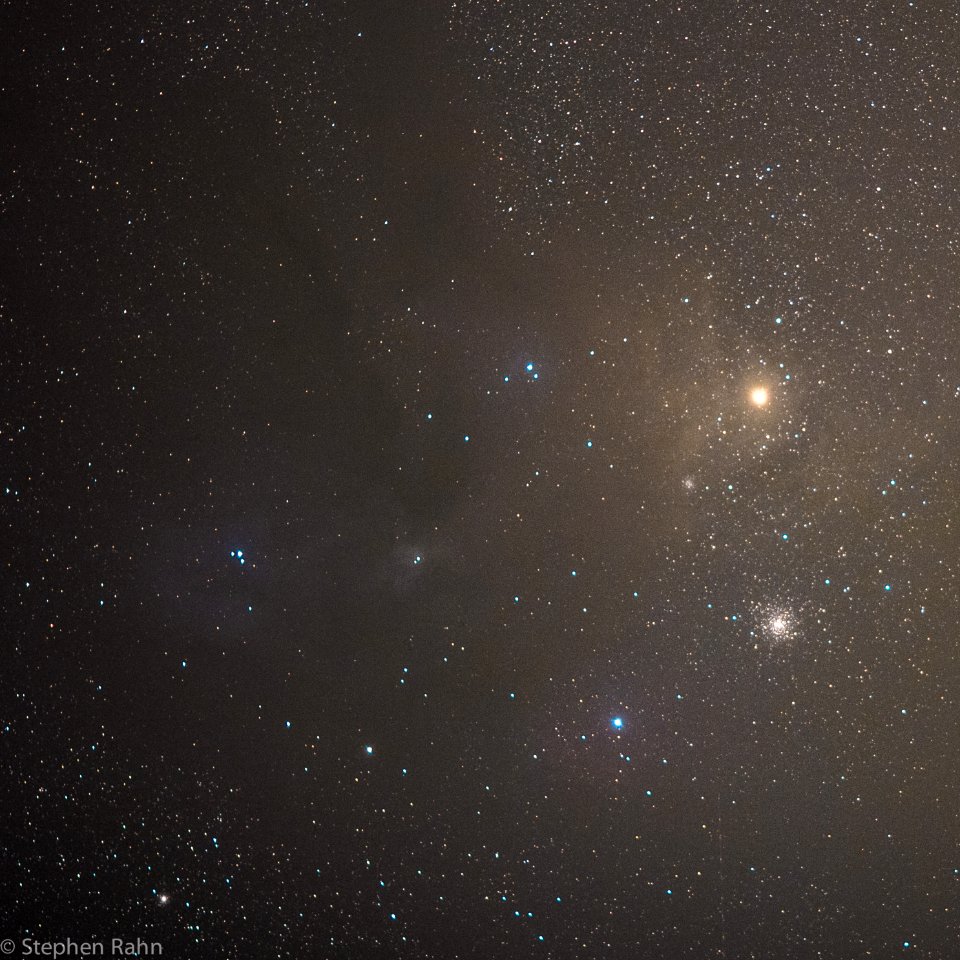 Antares and M4 Region