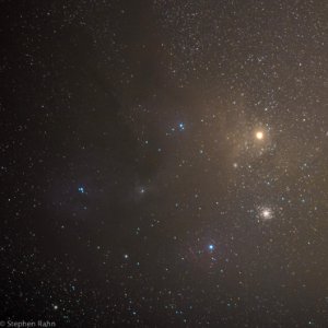 Antares and M4 Region