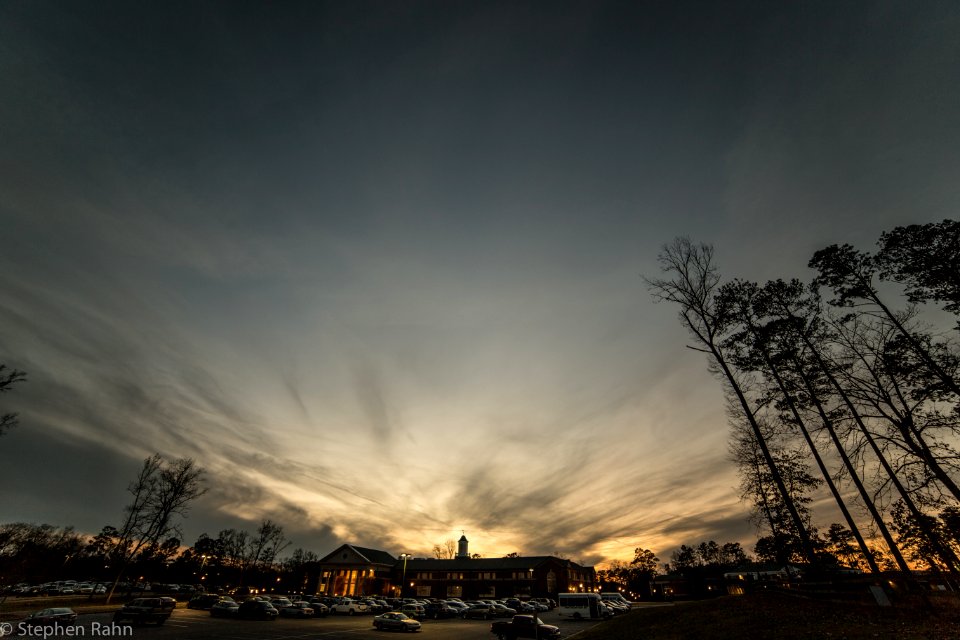 Sunset at Berry College