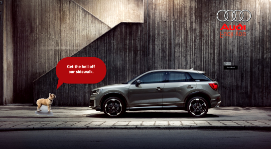 Audi Q2 in Copenhagen