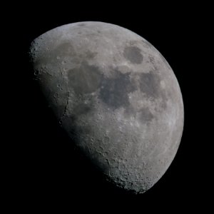 Waxing Gibbous Moon photo