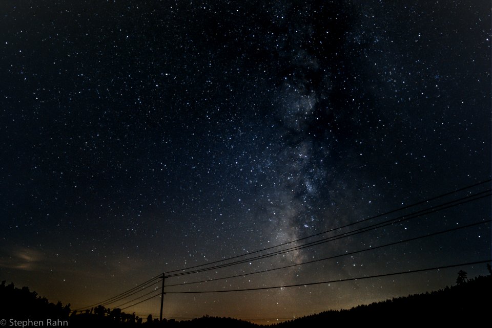 Milky Way over North Georgia