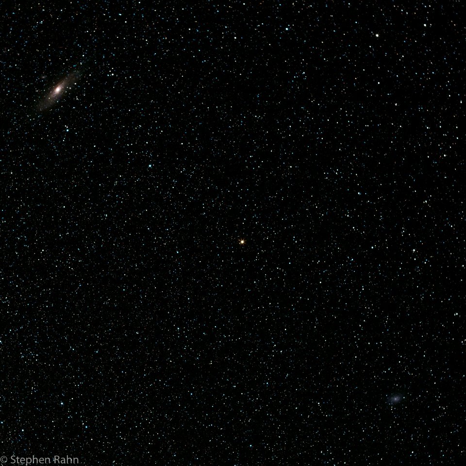 Andromeda and Triangulum Galaxies photo
