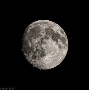 Waxing Gibbous - 95% Full photo